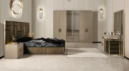 Product img 1, Pier 6 Kapaklı Modern Yatak Odası Takımı